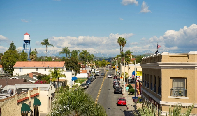 View of Placentia, California
