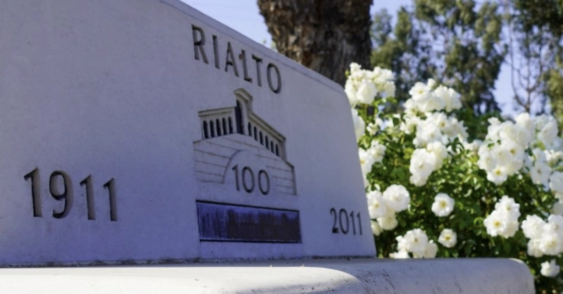 Rialto, California centennial monument